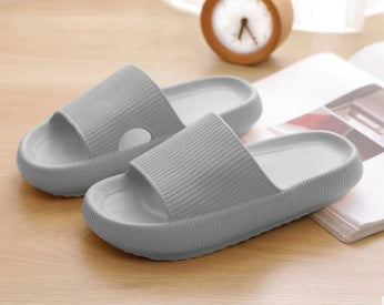 Soft Indoor Slippers with Cushioned EVA Sole and Non Slip for Home Use