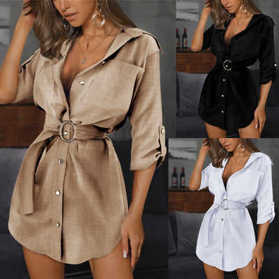 The Perfect Ladies Shirt Dress Lets You Elevate Everyday With Silk And Cashmere Luxe