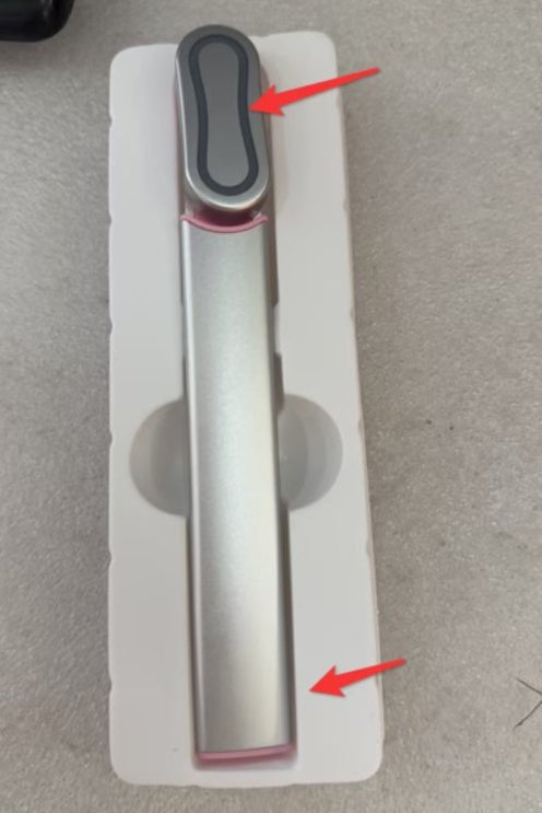 LED Eye Massager with Microcurrent and Red Light Therapy