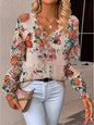 Textured Knit Long Sleeve Pullover For Spring And Autumn Regular Fit