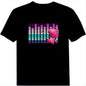 Glow Voice-Control T Shirt with Immersive Sound Activated LED Display