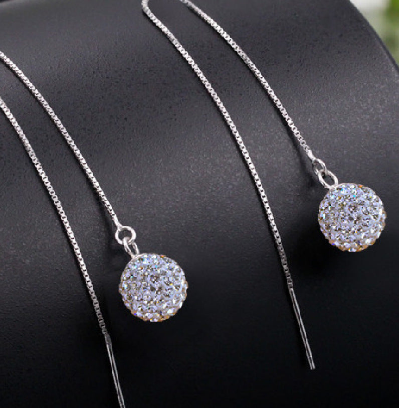 Featherlight Drop Earrings with Sparkling Crystal Accents for Everyday Radiance All Day Sparkle