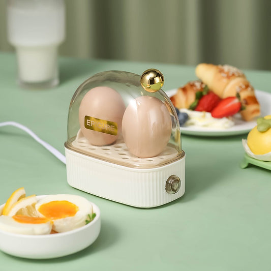 Egg Steamer with Precise Water Measuring for Consistent Soft or Hard Boiled Eggs