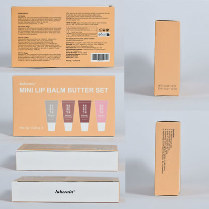 Creamy Butter Nourishing Moisturizing Lip Balm mini Set
