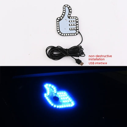 LED Car Gesture Light with Three Signals for Clear Road Communication