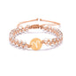 Beautiful Zodiac Sign Handwoven Natural Birthstone Unisex Bracelets