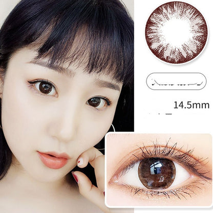 Premium Realistic RX Color Contact Lenses - Available in powers: -1.75, -2.00, -2.25 for sharp vision