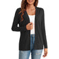 Lightweight Cardigan Coat for Everyday Layering Women Cashmere Knit