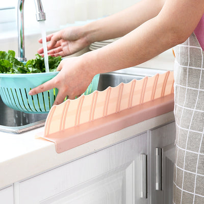 Sink Splash Guard With Triple Suction