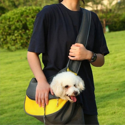 Breathable Mesh Oxford Pet Carrier Sling Lightweight For Small Pets