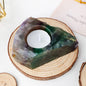Natural White Crystal Powder Lamp Candlestick Aromatherapy Ornaments