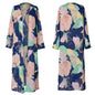Rustic Chic printed chiffon cardigan long beach blouse sun protection clothing
