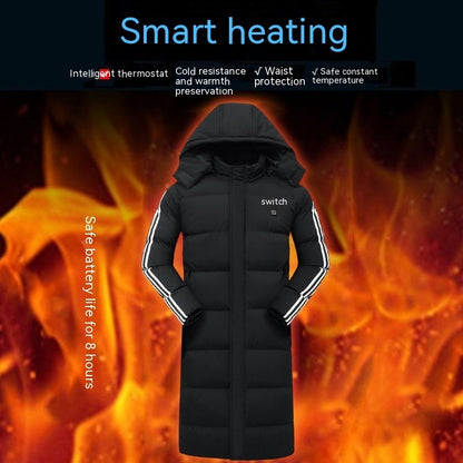 Winter Zone 11 Heating Down Coat Heating Long Coat