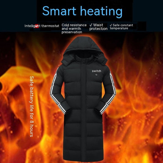 Winter Zone 11 Heating Down Coat Heating Long Coat