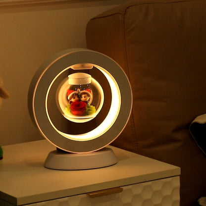Floating Lamp with Bluetooth Speaker and Hovering Globe with Soft Ambient Glow and Rich Audio
