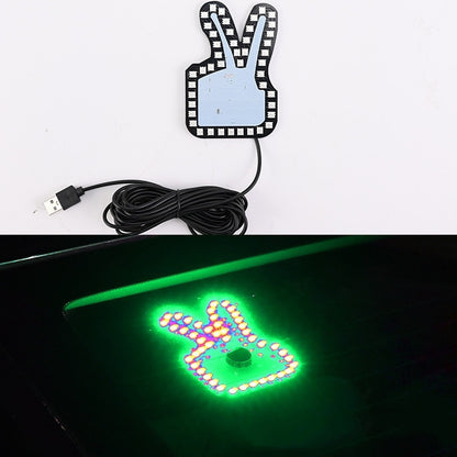 LED Car Gesture Light with Three Signals for Clear Road Communication