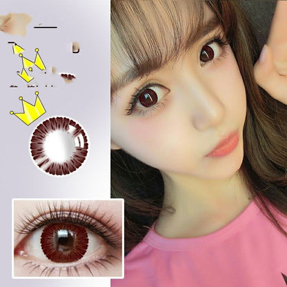 Premium Realistic RX Color Contact Lenses - Available in powers: -1.75, -2.00, -2.25 for sharp vision
