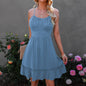 Slim-fit Skirt With Ruffled Halter