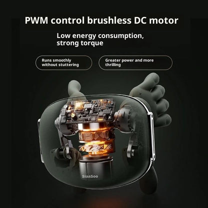 Your Must Have USB Neck Massager With Timing Function Delivers Spa Worthy Relief For Whole Family Premium Dark Green.