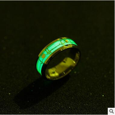 Luminous Pulse Line Ring for Daily Wear All Day Comfort and Durable Stainless Steel Finish