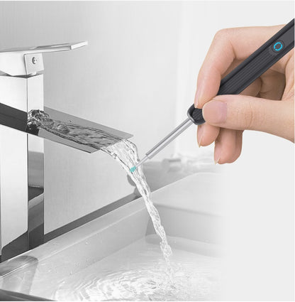 LED Ear Endoscope with Four Interchangeable Spoon Heads