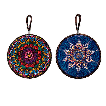 Heatproof Placemats with Durable Color Glaze Finish for Dining