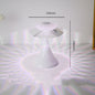 Crystal Table Lamp With Touch Control For PC Bedside RGB 16 Color Modes Sunflower White Black Gold Lamp