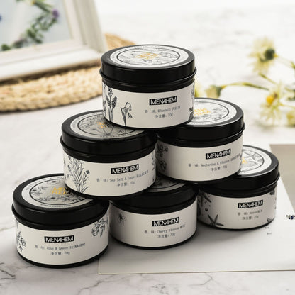 Smokeless Aromatic Candles with Clean Soy Wax for a Long Lasting Fragrance and Clean Burn