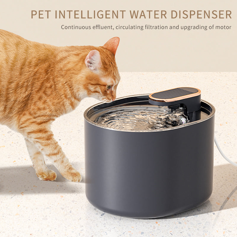 Automatic Pet Water Fountain with USB Quiet Pump for Cats and Dogs