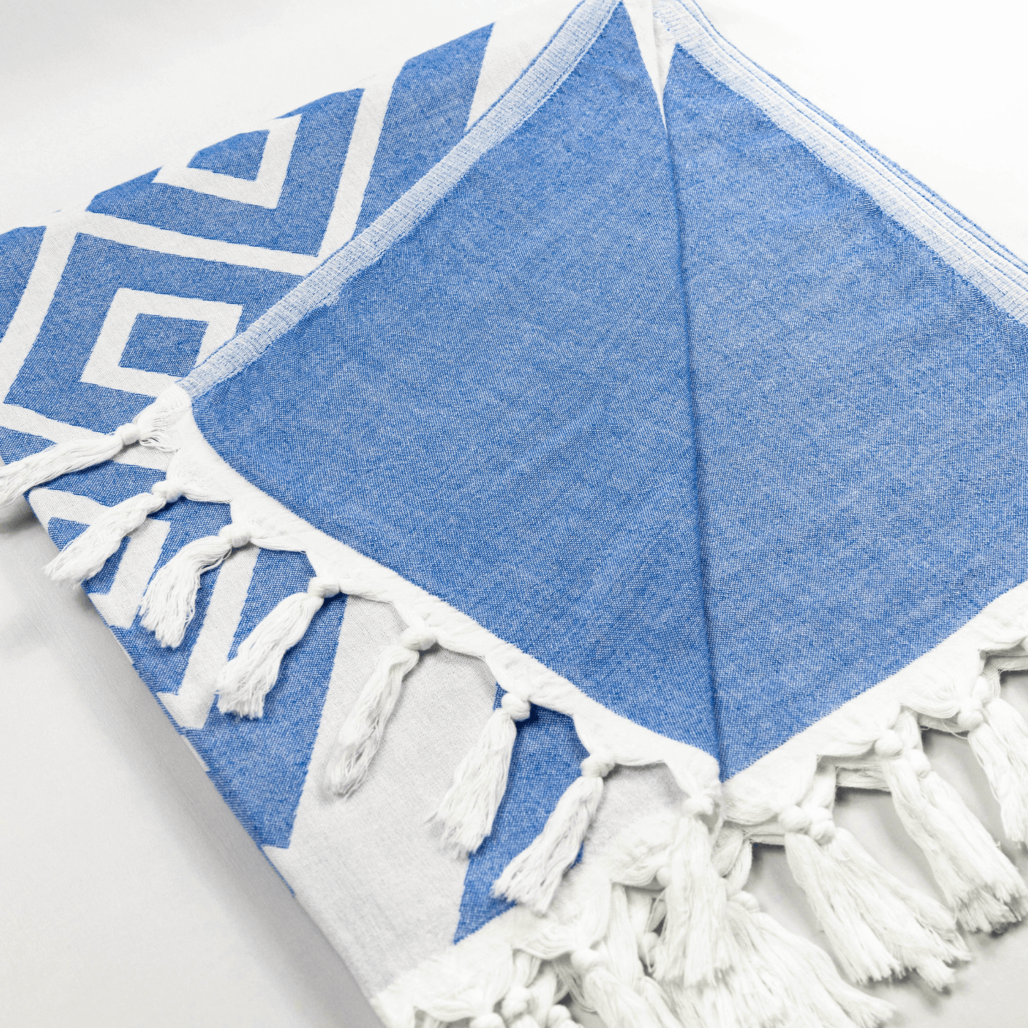 Turkish towels Canada | Set in blue and white