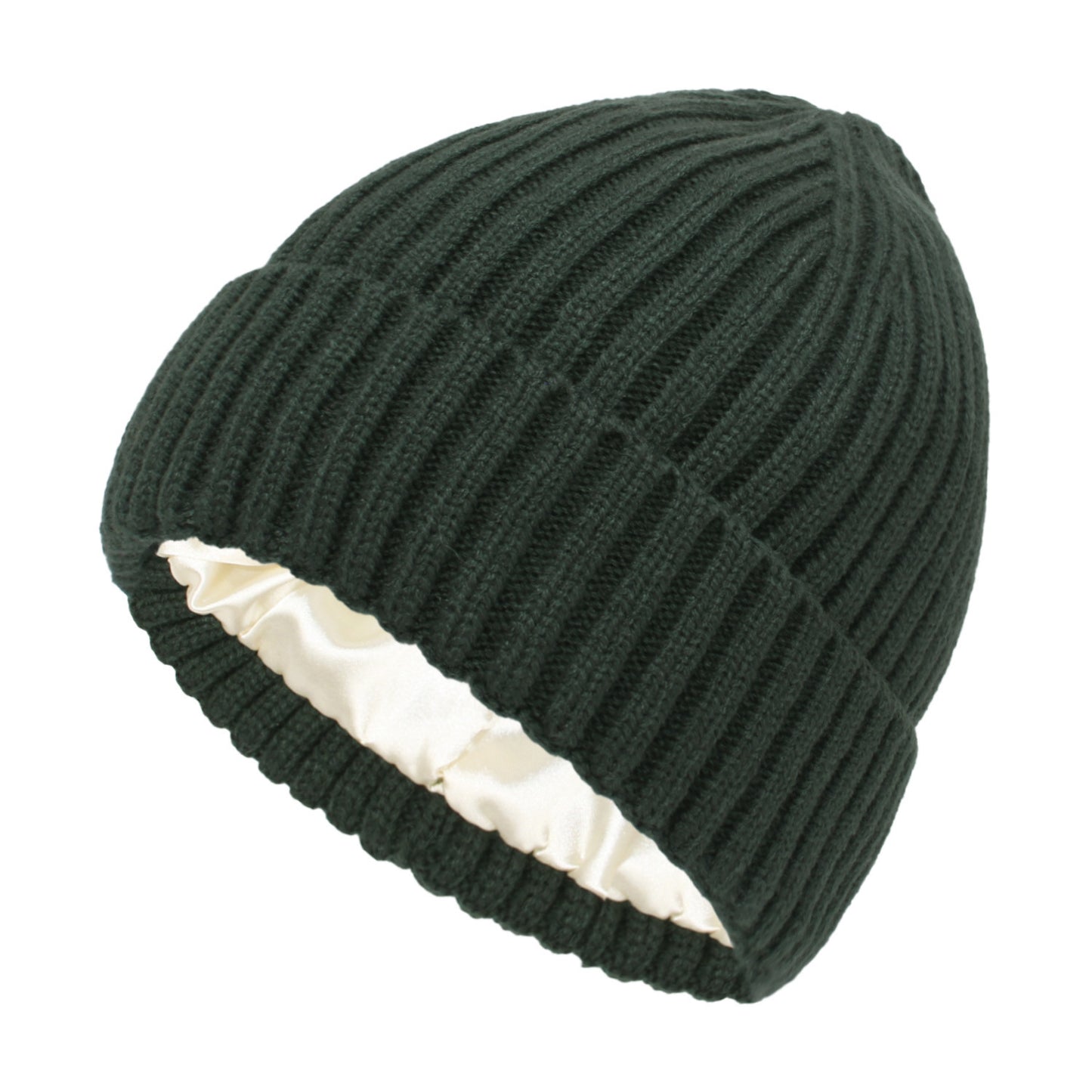 Soft Knit Hat with Satin Finish for All Outfits Warmth and Everyday Comfort for All Seasons