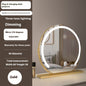 Smart Touch LED Light Mirror Makeup Desktop Dimming Fill Light Mirror Adjustable