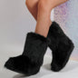 Cozy Chic Trending Faux Fur Boots