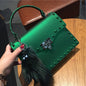 Clear Jelly Shoulder Bag for Women Water Resistant Day to Night Wear