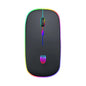 Rechargeable Wireless Mouse with Subtle Glow for Laptop Use