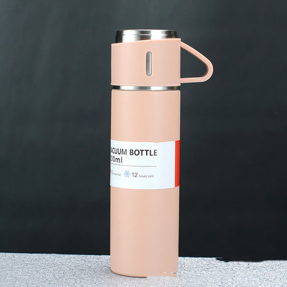 Gift Box Set Tumbler With 500ml Vacuum Insulated Cup For Travel