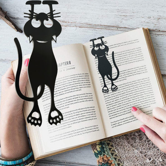 Creative Hollow Kitten Plastic Bookmark Custom Hollow Bookmark