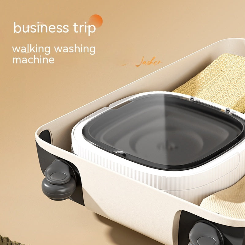 Compact Washing Machine 10L Portable with Energy Efficient Motor for Home Use Space Saving Design