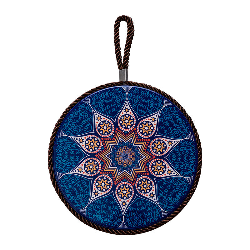 Heatproof Placemats with Durable Color Glaze Finish for Dining