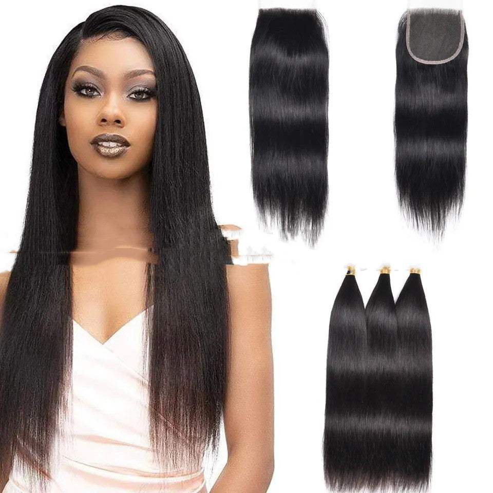 Soft Hand Woven Wig with Real Human Hair for Natural Look with Enhanced Seamless Movement