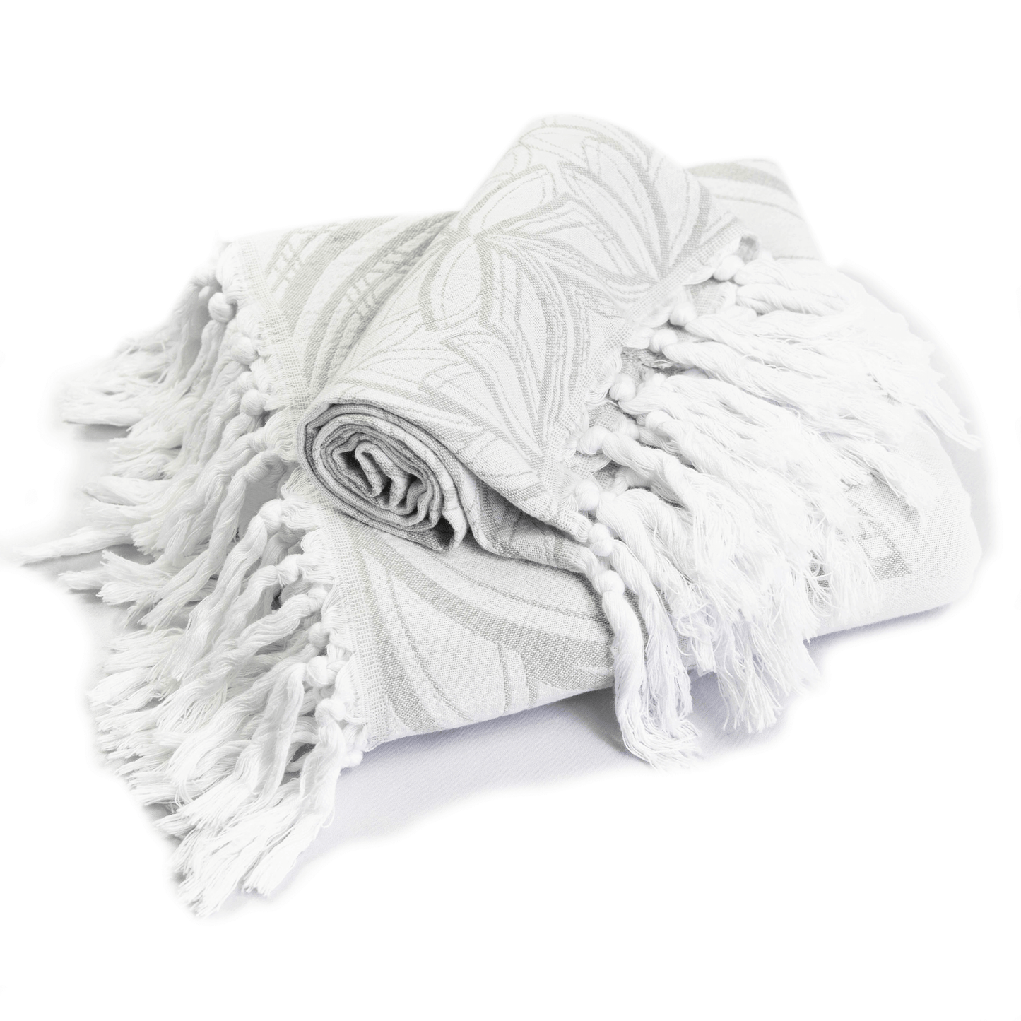 Turkish Towels Canada | Set in Grey + White