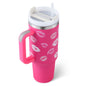 Insulated Tumbler 40 Oz With Handle And Straw For Coffee And Tea