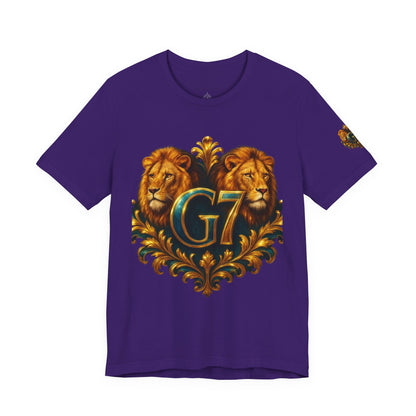 G7 Group Regal Lions Unisex Short Sleeve Tee