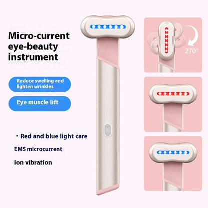 LED Eye Massager with Microcurrent and Red Light Therapy