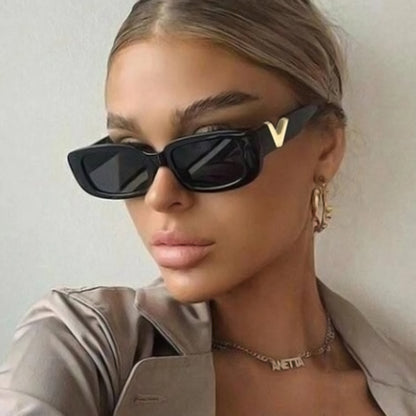 Square Sunglasses with Lightweight Polycarbonate Lenses