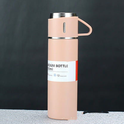 Gift Box Set Tumbler With 500ml Vacuum Insulated Cup For Travel