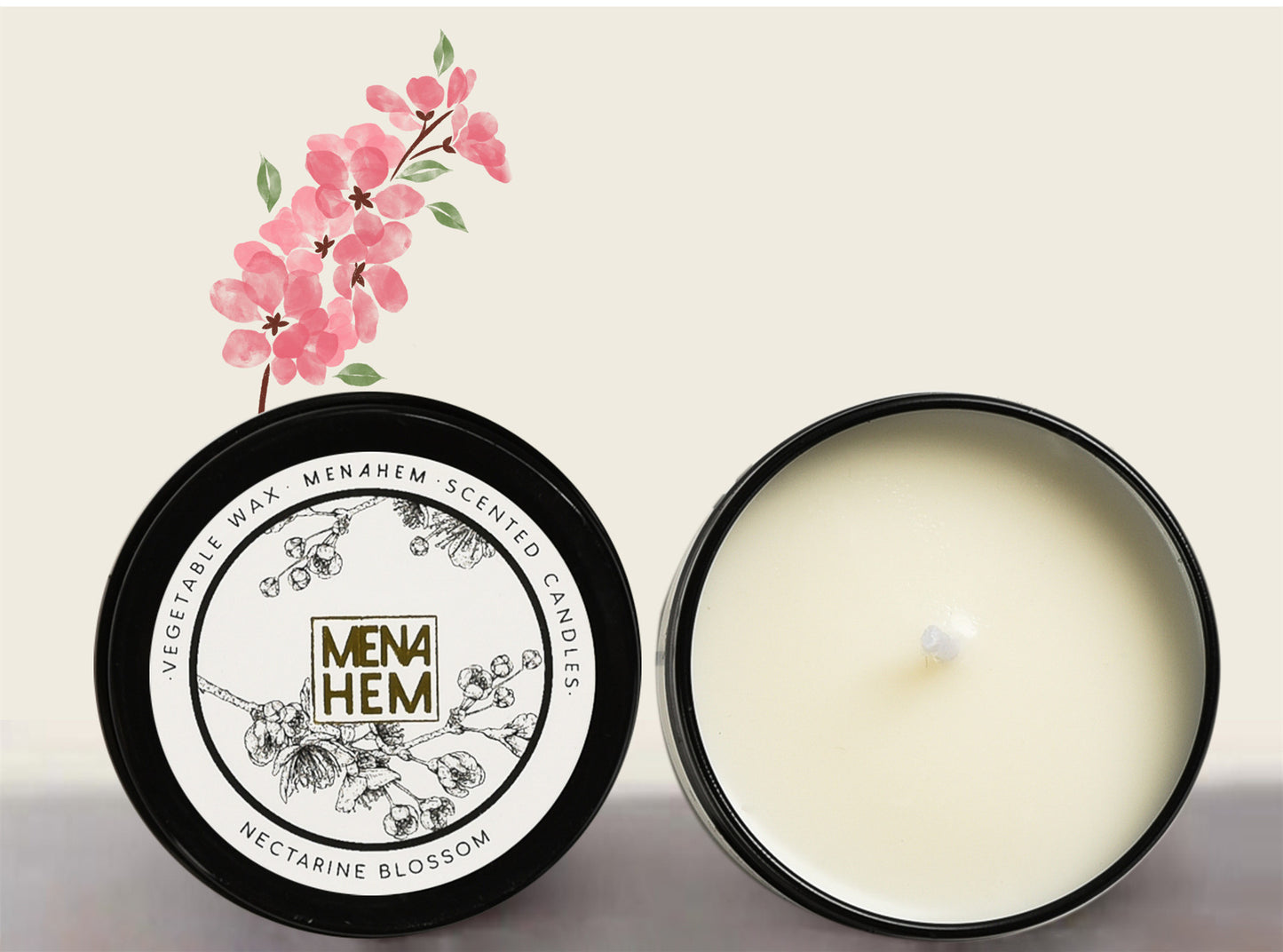Smokeless Aromatic Candles with Clean Soy Wax for a Long Lasting Fragrance and Clean Burn