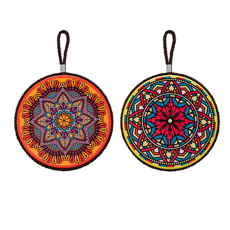 Heatproof Placemats with Durable Color Glaze Finish for Dining