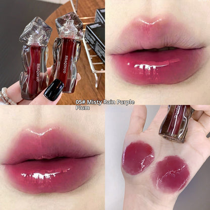 Glassy Lip Gloss with Hydrating Shine in Six Everyday Wear Shades