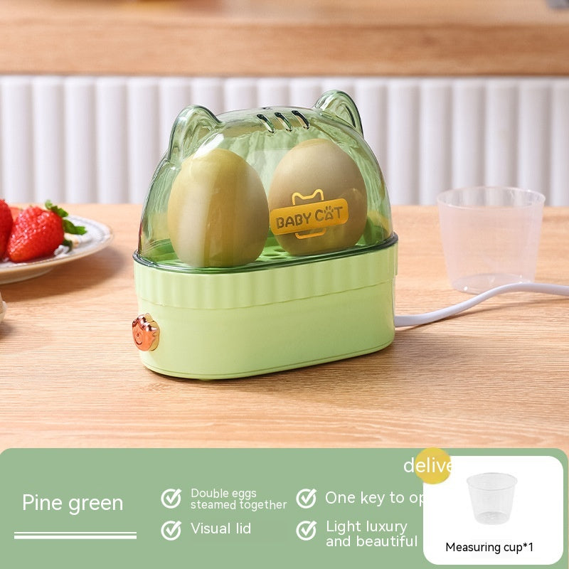 Egg Steamer with Precise Water Measuring for Consistent Soft or Hard Boiled Eggs